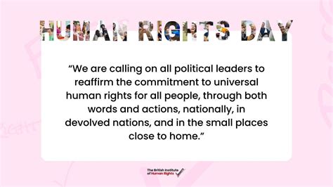 Human Rights Day Open Letter C Change