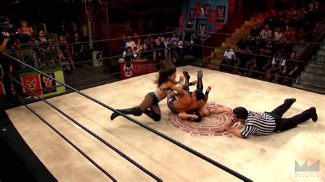 lucha underground 11 5 14 intergender tag team match sexy star s revenge youtube