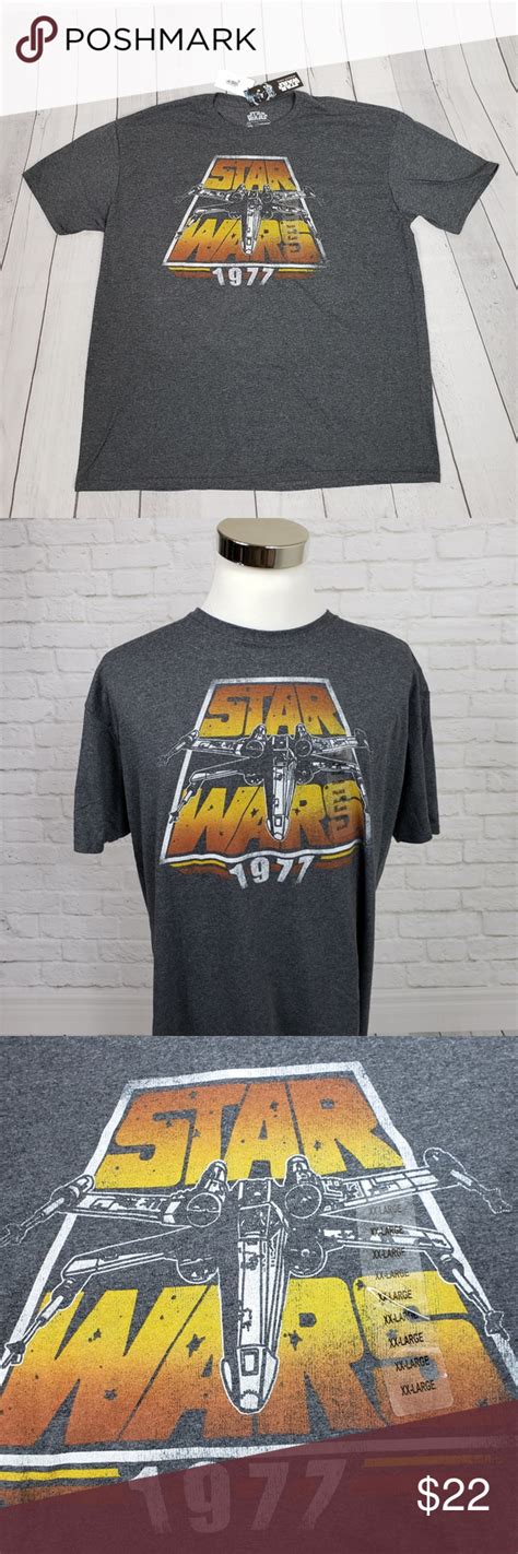 Star Wars X Wing Rogue One T Shirt Xxl Measurements All Measurements Were Taken With The