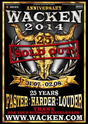 Get your very own unique piece of w:o:a history and. Wacken Open Air 2014 - Donnerstag - Wacken - Live-Review ...