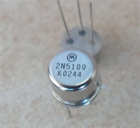 2pcs Rfvhfuhf Transistor Motorolar Ca To 39 2n5109 Ebay