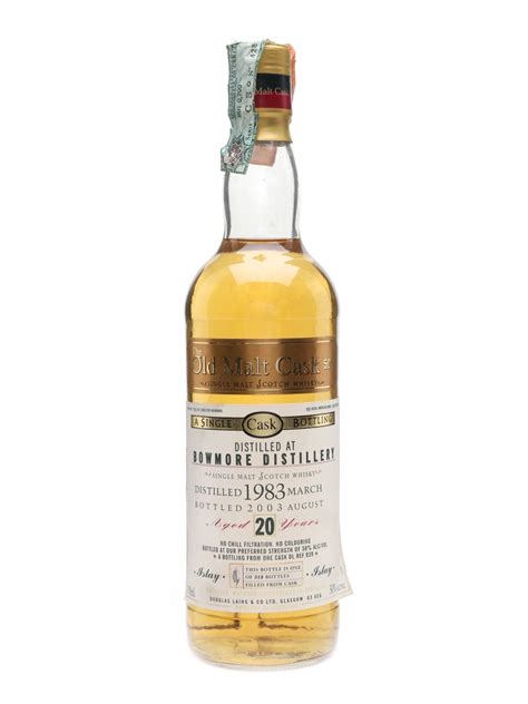 Bowmore 1983 20 Year Old The Old Malt Cask Lot 18879 Buysell Islay