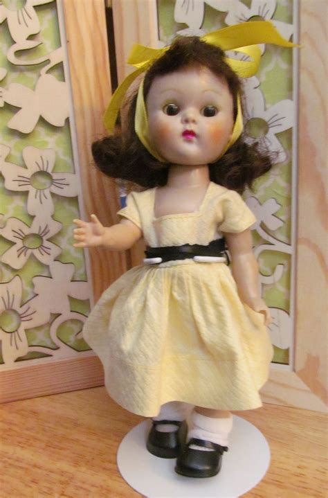 1950 53 Ginny In Tagged Vogue Dress Vogue Dress Raggedy Mccall Vintage Dolls Ginger Flower