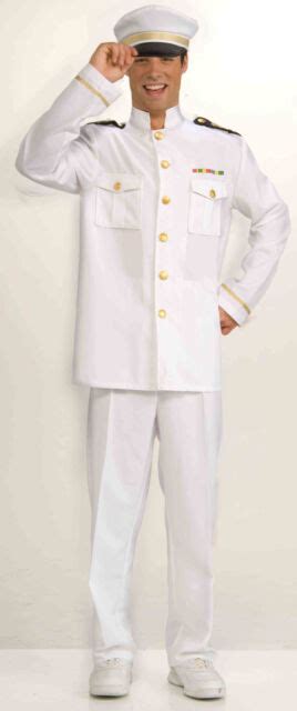 Adult The Loveboat Captain Stubing Cruise Boat Costume Standard Large