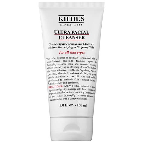 Kiehls Ultra Facial Cleanser The Top Face Washes At Sephora