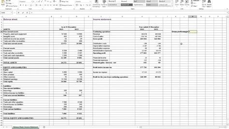 Profit And Loss Statement Template For Self Employed —