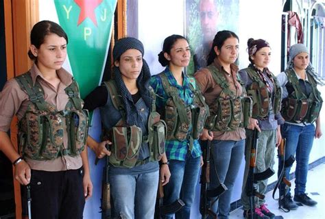 Kurdish Women Fighters Military Military Girl Women Fight