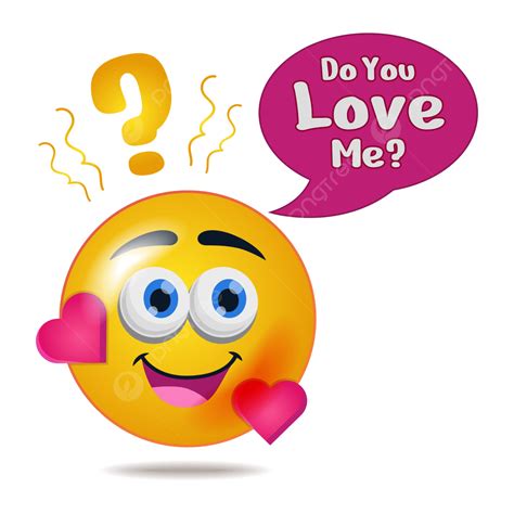 Do You Love Me Emoji Or Emoticon With Hearts Smiley Love Emoji Smiley