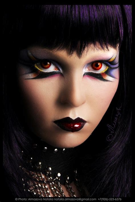 Goth By Po4ti Budda On Deviantart Goth Eye Makeup Gothic Makeup Gothic Beauty Beauty Makeup