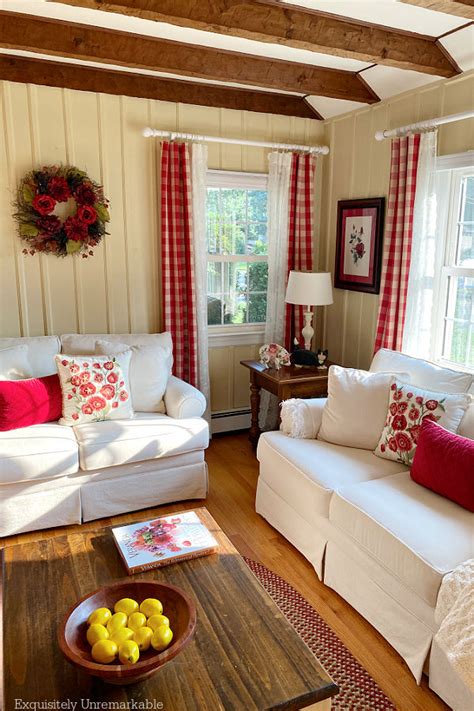 Quick Before And After Fall Living Room Makeover Exquisitely Unremarkable