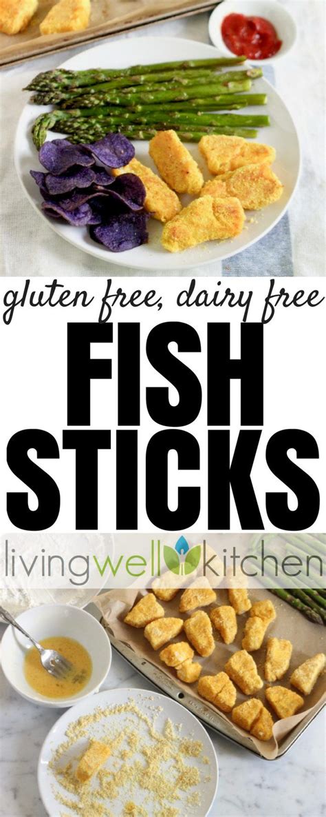 Gluten Free Fish Sticks Recipe Gluten Free Fish Dairy Free Snacks