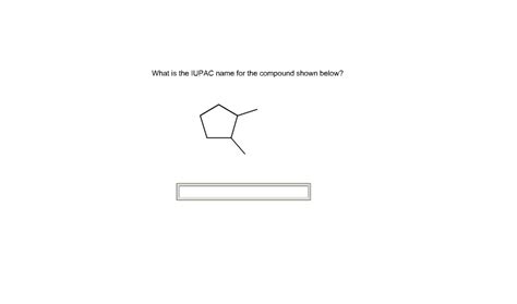 What Is The Iupac Name For The Compound Shown Below Chegg Hot Sex Picture