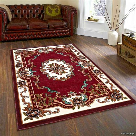 Rugs Area Rugs Carpets 8x10 Rug Oriental Living Room Large Floor Red