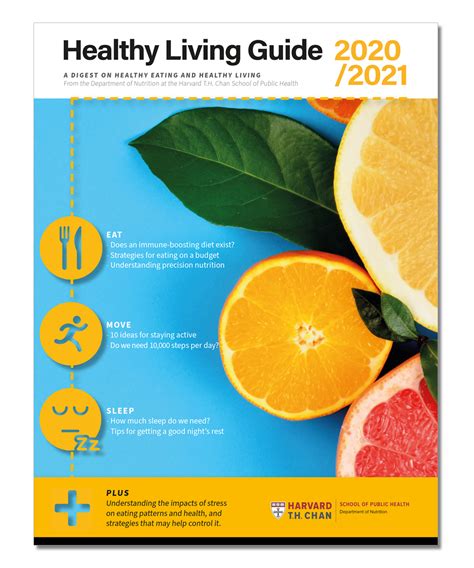 Healthy Living Guide 20202021 The Nutrition Source Harvard Th