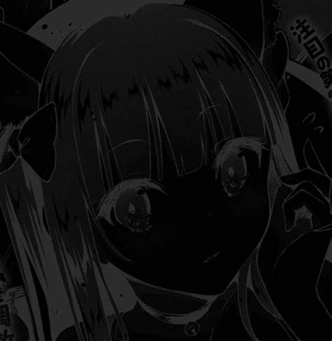 Pin By Tenshi On Black Anime Avatar Profile Pic Scenecore Art Dark