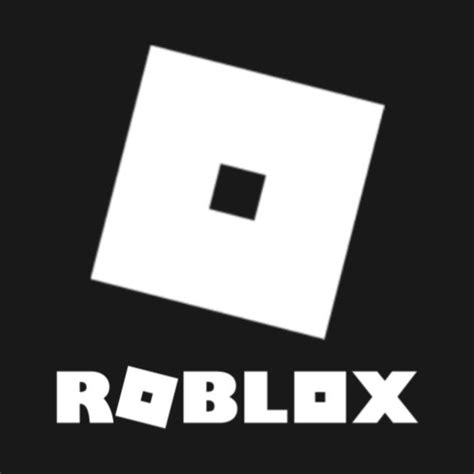 the roblox logo on a black background