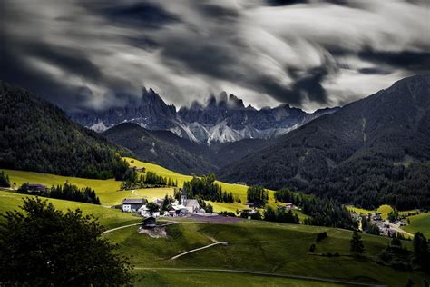 Wallpaper X Px Dolomites Mountains Landscape X Wallup Hd