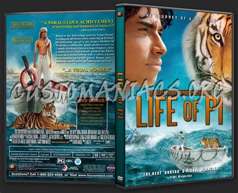 Life Of Pi Dvd Cover Dvd Covers And Labels By Customaniacs Id 185780