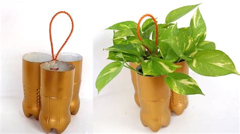 Easy Diy Flower Pot Ideas With Plastic Bottles Hanging For Garden