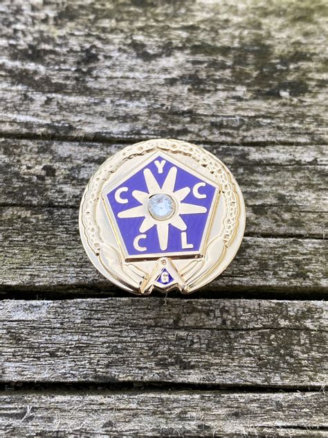 The Masters Craft York Rite College Lapel Pin
