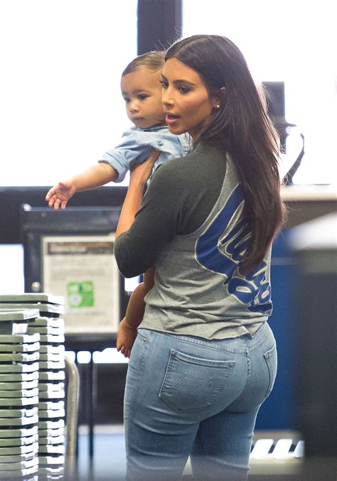 is kim kardashian s butt real see before and after booty pics