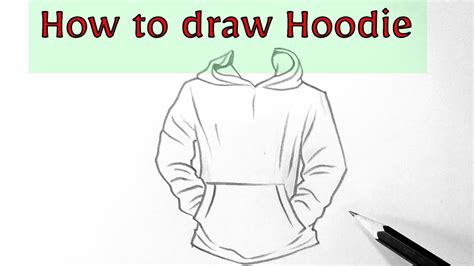 How To Draw Hoodie Easy Step By Step Dress Drawing Design Easy For