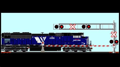 Animated Railroad Crossing 15 Youtube