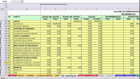 Balance General Y Estado De Resultados Ejemplos En Excel Recursos Excel