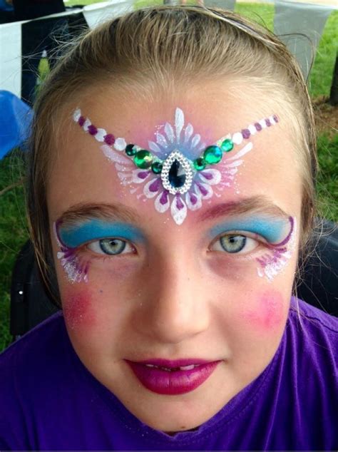 Marcela Murad Jewel Princess Fairy Face Paint Face Painting Face