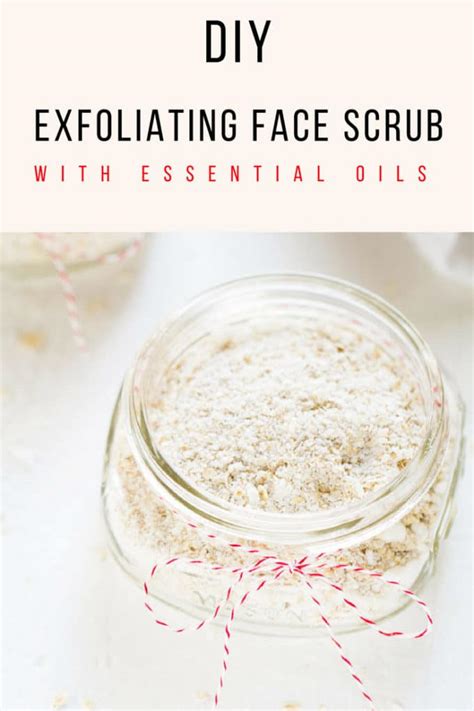 3 Ingredient Diy Exfoliating Face Scrub With Essential Oils