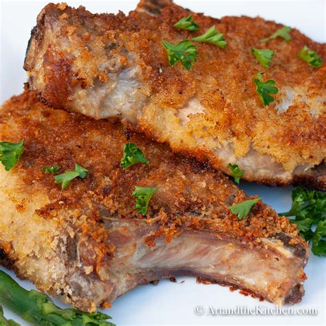 Panko Crusted Pork Chops Art And The Kitchen
