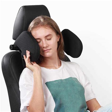 Car Headrest Pillow Car Sleeping Headrest 360 Degree Adjustable Road