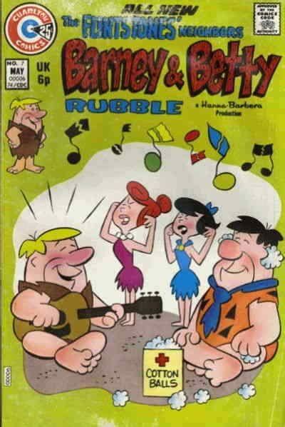 Barney And Betty Rubble 7 Fn Charlton We Combine Shipping Comic