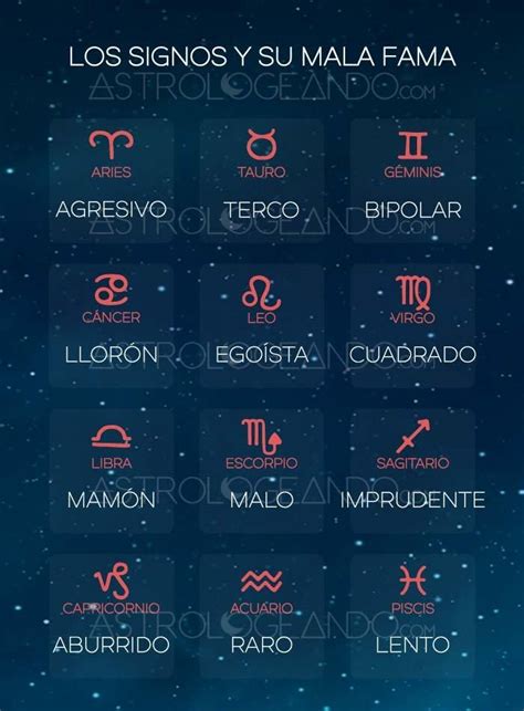 LOS SIGNOS Y SU MALA FAMA #Astrología #Zodiaco #Astrologeando | Signos