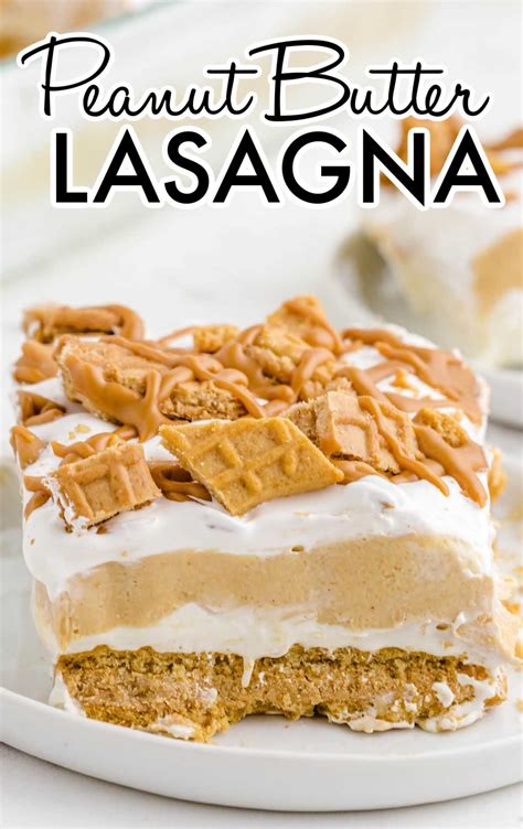 Peanut Butter Lasagna Pass The Dessert