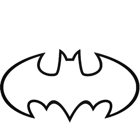 Outline Of Batman Free Download On Clipartmag