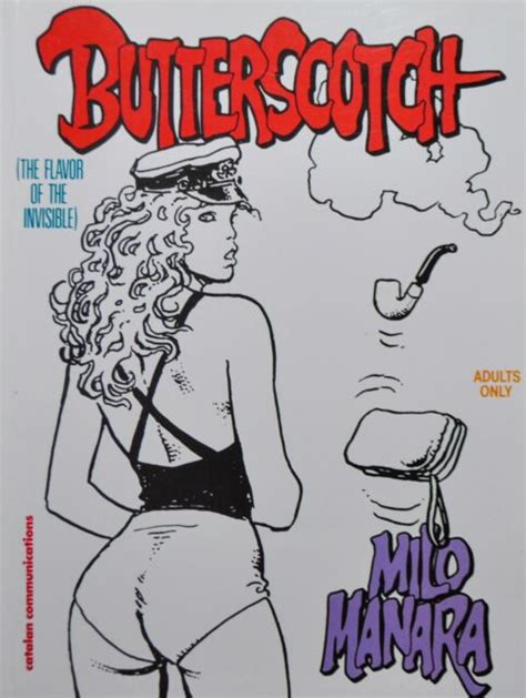 Butterscotch The Flavor Of The Invisible By Milo Manara 1988 Trade