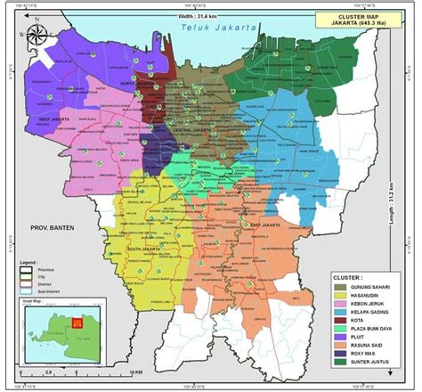 Provinsi daerah khusus ibukota jakarta (dki jakarta, jakarta raya) adalah ibu kota negara indonesia. Map Dki Jakarta Lengkap - Maps of the World
