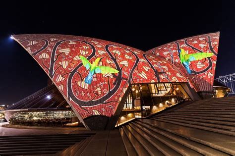 Sydney Opera House To Come Alive With Indigenous Art Bbc News
