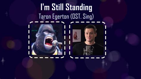 Lyrics And Thai Sub Im Still Standing Taron Egerton Sing 2016