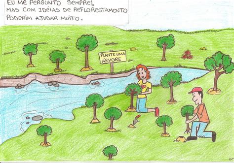 História Em Quadrinhos Sobre O Meio Ambiente YaLearn