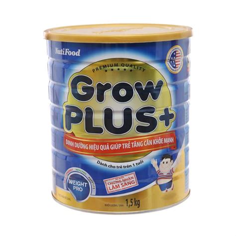 Grow Plus Healthy Weight Gain Nutifood Milk Powder Can Of 15kg