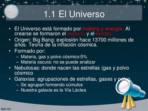 Aunque hace pocos años (desde el año 2006) se decidió que plutón no alcanzaba la definición de planeta, así que quedó conformado por ocho planetas y un planetoide (planeta enano), sus satélites. T.1 el universo y sistema solar