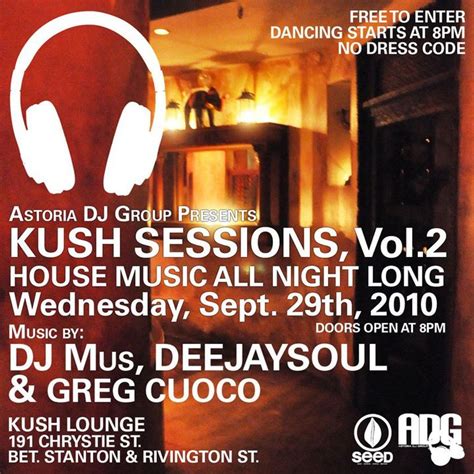 Kush Sessions Dj Mus Sep 29th 2010 By Kush Sessions Podcast Mixcloud