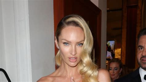 Candice Swanepoel Shares Jaw Dropping Topless Video In A Thong