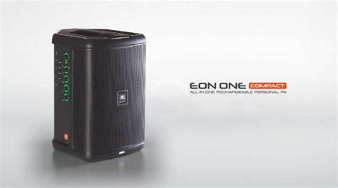 Jbl Eon One Compact Smallest And Loudest Pa In Its Class Soundelicit