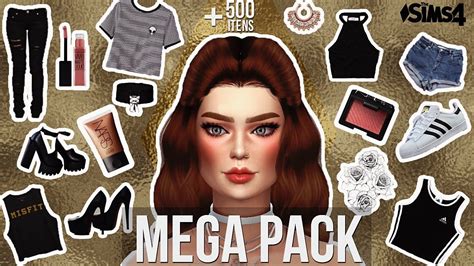 Mega Pack 500 Itens Femininos Roupas Sapatos Skins The