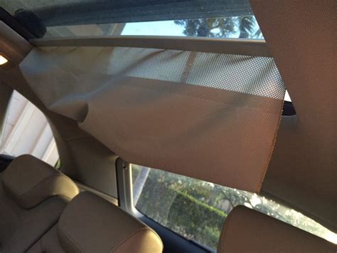 How To Replace Sunshade For Panoramic Sunroof