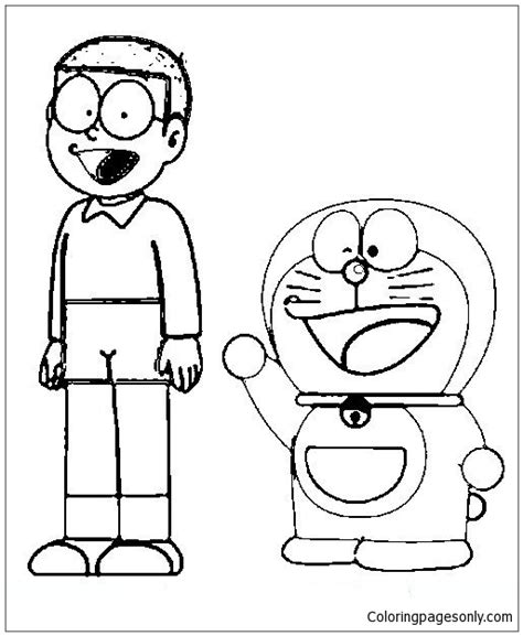 Doraemon And Nobita Coloring Pages Doraemon Coloring Pages Coloring Porn Sex Picture