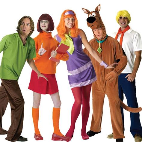 The Scooby Doo Gang Halloween Costumes Funny Group Halloween Costumes